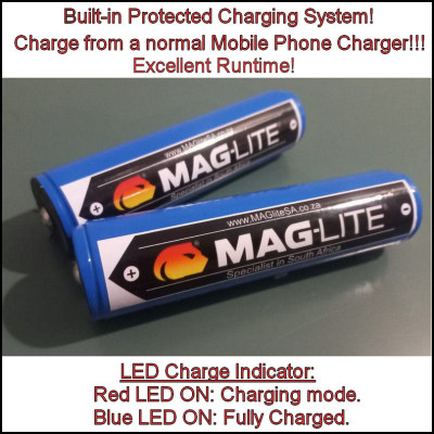 MAGlite 2D Cell Rechargeable Lithium-Ion Battery Pack MAGlite 2D Cell Rechargeable Lithium-Ion Battery Pack