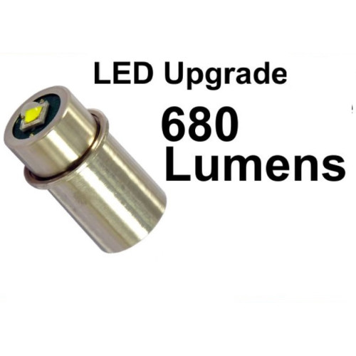 MagLite - 680LM LED Upgrade for Maglite 2-6D 2.7-9V 6W Dimmable MagLite - 680LM LED Upgrade for Maglite 2-6D 2.7-9V 6W Dimmable