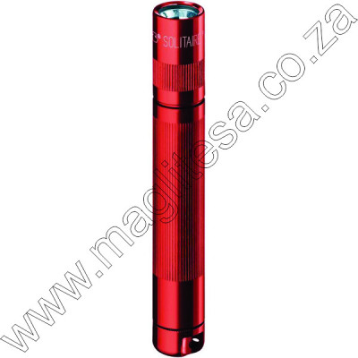 Red LED Solitaire Maglite Blister