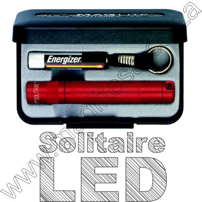 Red LED Solitaire Maglite Red LED Solitaire Maglite