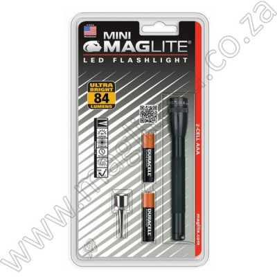 AAA LED Mini Maglite Black Blister AAA LED Mini Maglite Black Blister