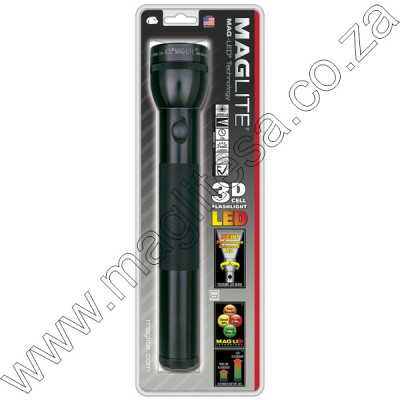 Black Maglite LED 3D Cell Flashlight