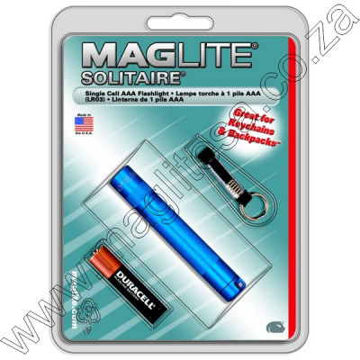 Blue Maglite Solitaire AAA Flashlight in