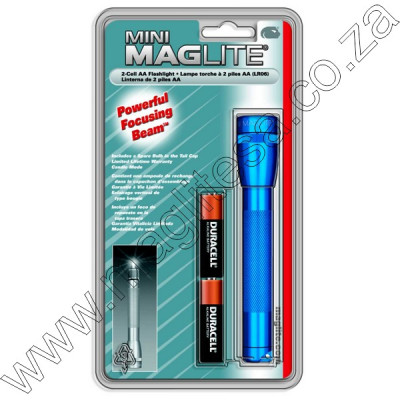 AA Mini Maglite Blue Hang Pack AA Mini Maglite Blue Hang Pack
