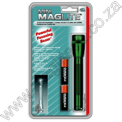 MINI MAG AA HANGPACK GREEN