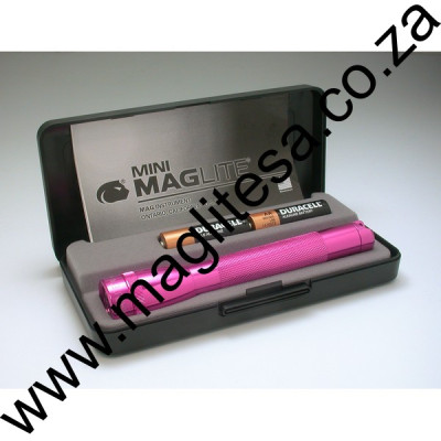 MINI MAGLITE AA PRES HOT PINK