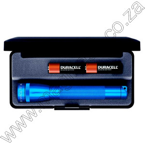 Blue Mini Maglite Gift Pack 2 Cell AA