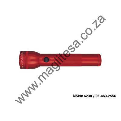 Red Maglite 2D Cell Flashlight Blister Red Maglite 2D Cell Flashlight Blister