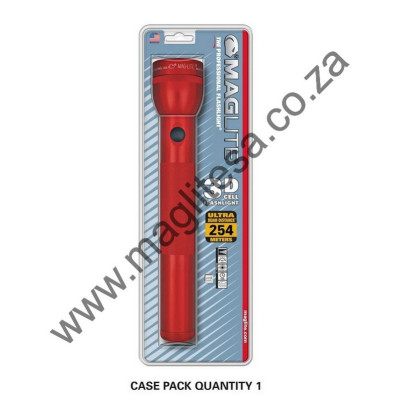 Red Maglite 3D Cell Flashlight BOX