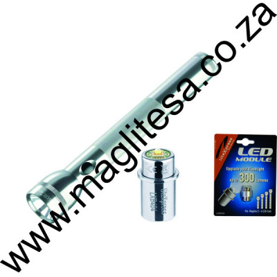 3D SILVER MAGLITE W-300L LED MODULE IN BOX 3D SILVER MAGLITE W-300L LED MODULE IN BOX