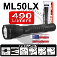 490 Lumen ML50L 2C Cell Maglite Black