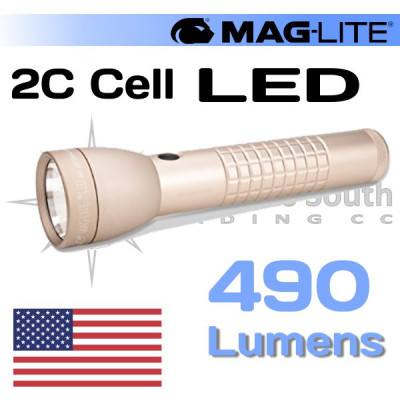 490 LUMEN ML50L 2C CELL MAGLITE COYOTE TAN