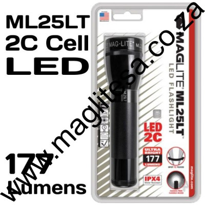 ML25LT S2016 2C Cell LED Maglite