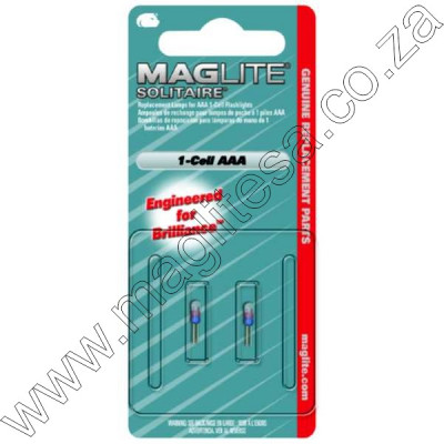 Maglite Solitaire Spare Lamp (2 Per Card Maglite Solitaire Spare Lamp (2 Per Card